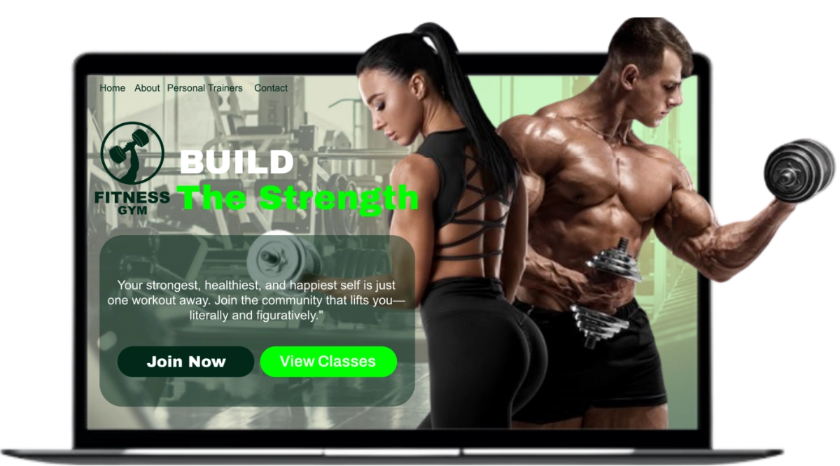 Fitness-Website-Mockup